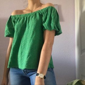 Free People off the shoulder blouse